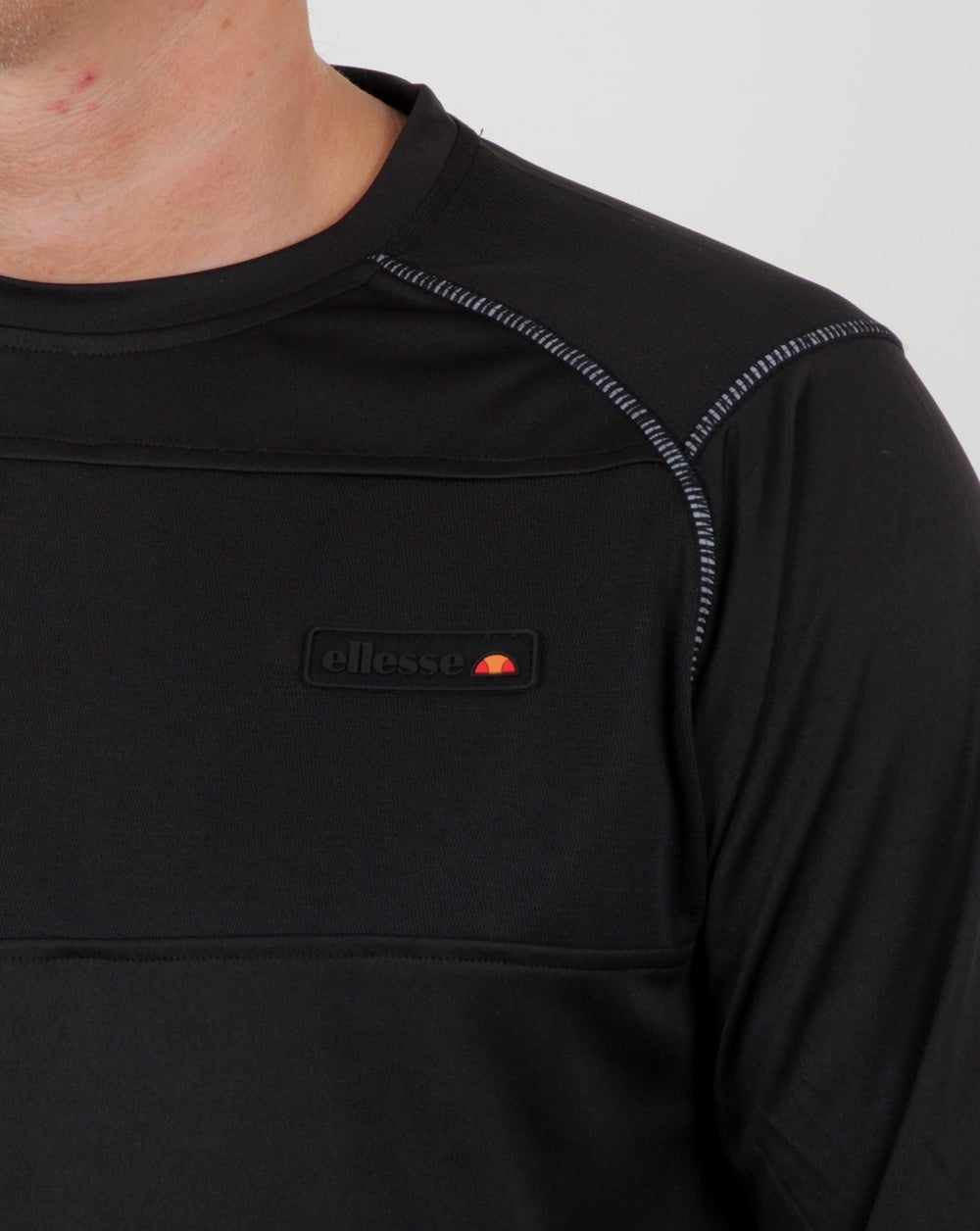 Ellesse Radiate Ls T Shirt Black
