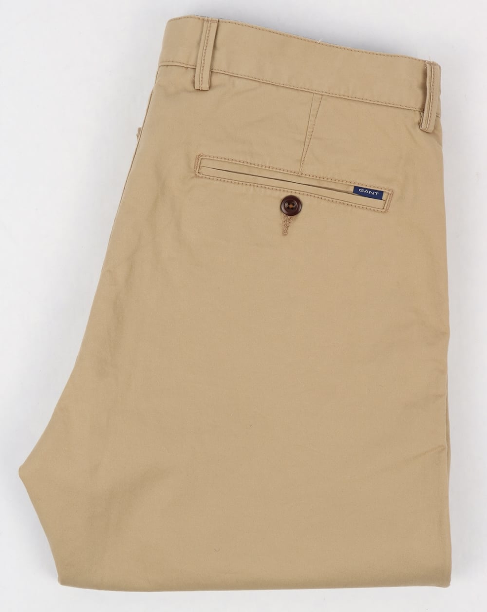 Gant Twill Chino in Light Sand - soft stretch