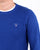 Gant Pique Crew Neck Jumper Yale Blue