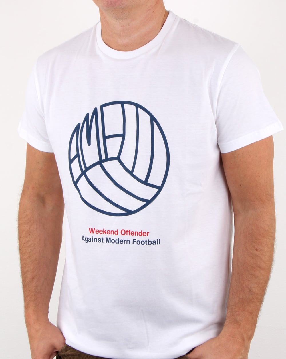 Weekend Offender Stand T Shirt White