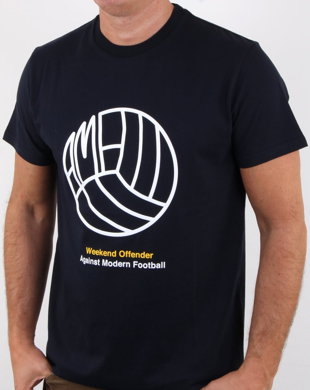 Weekend Offender Stand T Shirt Navy
