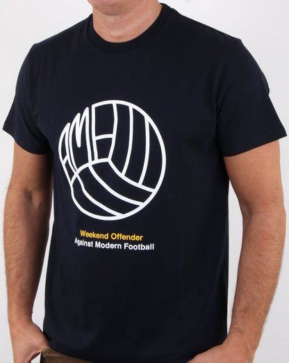 Weekend Offender Stand T Shirt Navy