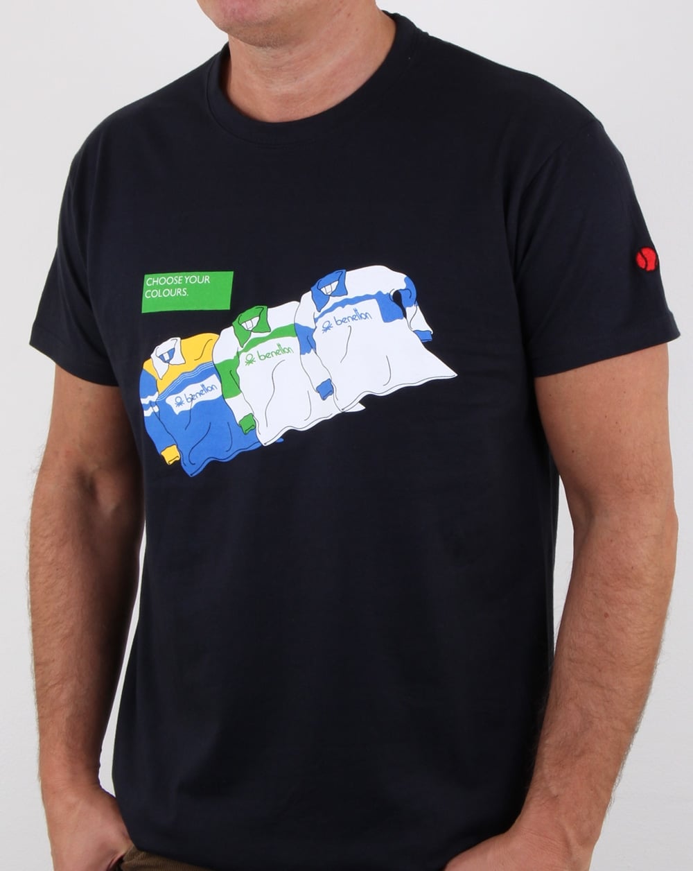 80s Casuals Choose Your Colours T Shirt Navy