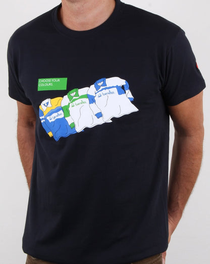 80s Casuals Choose Your Colours T Shirt Navy