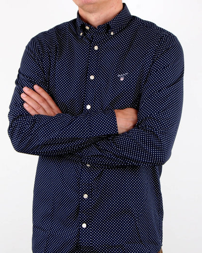 Gant Mini Star detail Shirt Blue