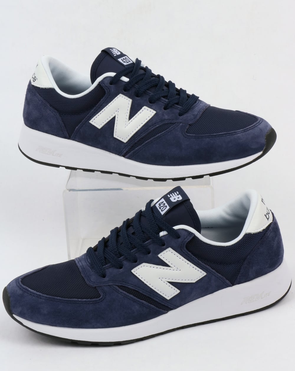 New Balance 420 Re-Engineered Trainers Navy