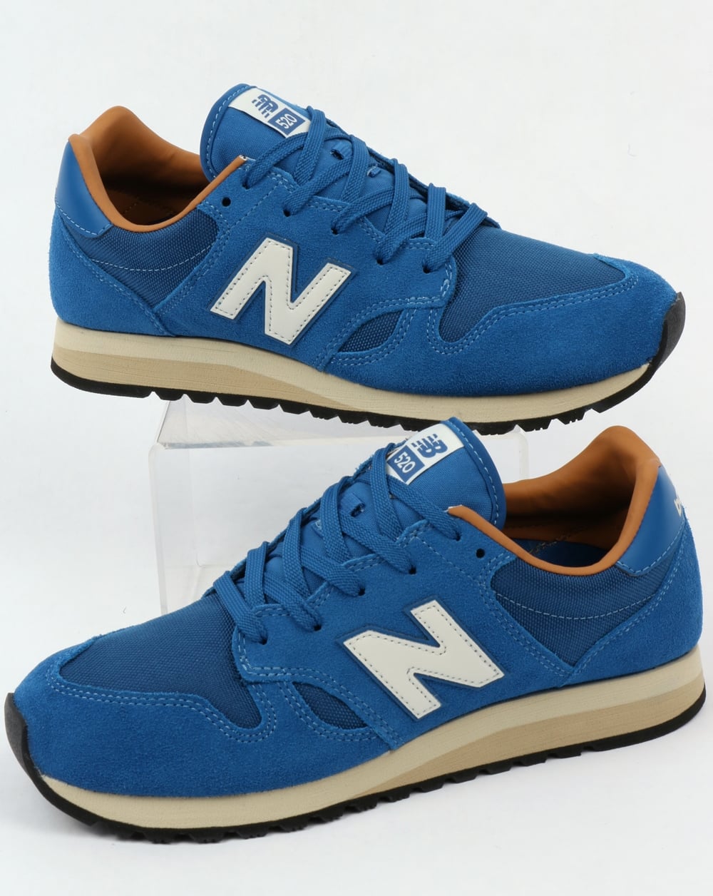 New Balance 520 Trainers Classic Blue/Brown Sugar