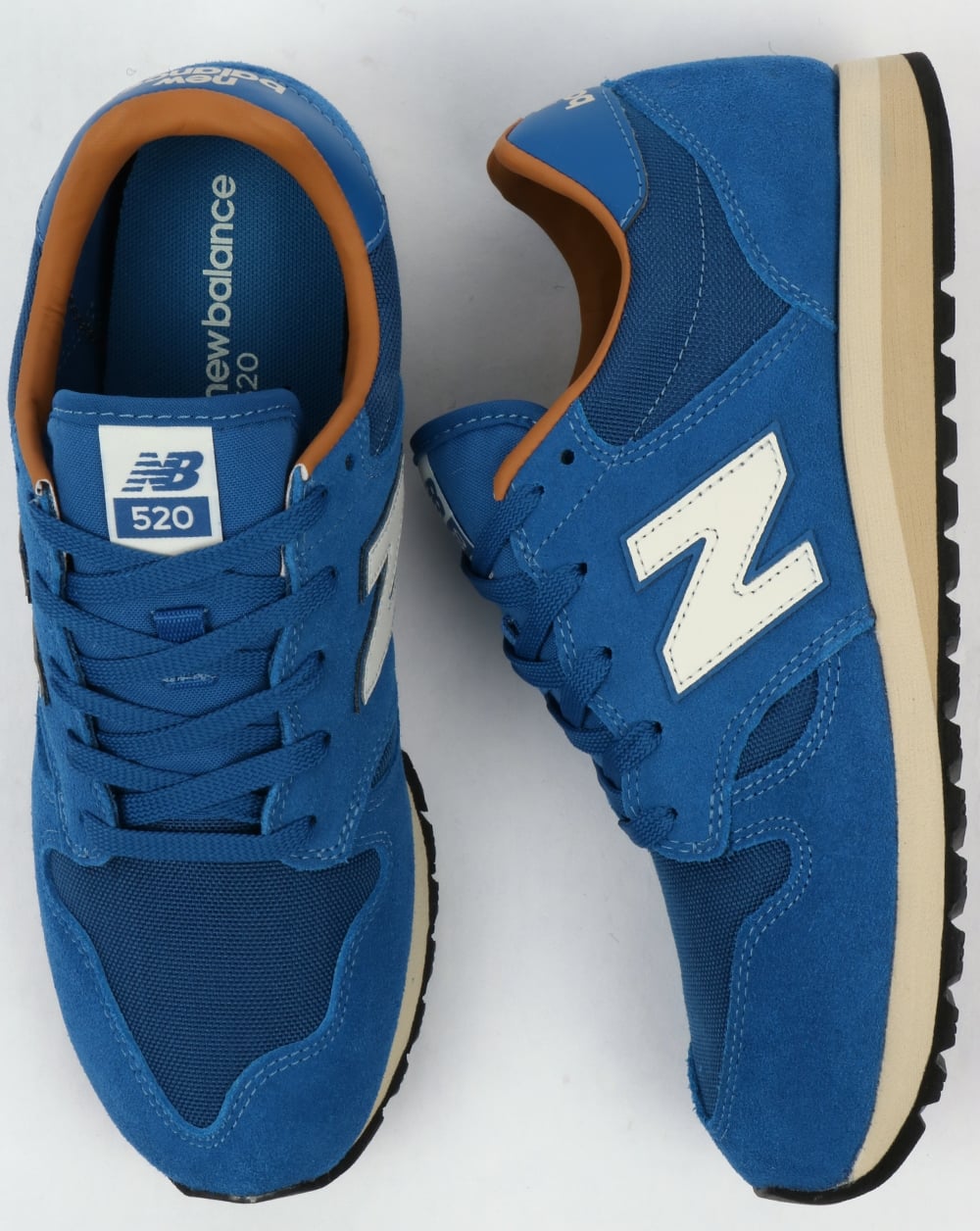 New Balance 520 Trainers Classic Blue/Brown Sugar