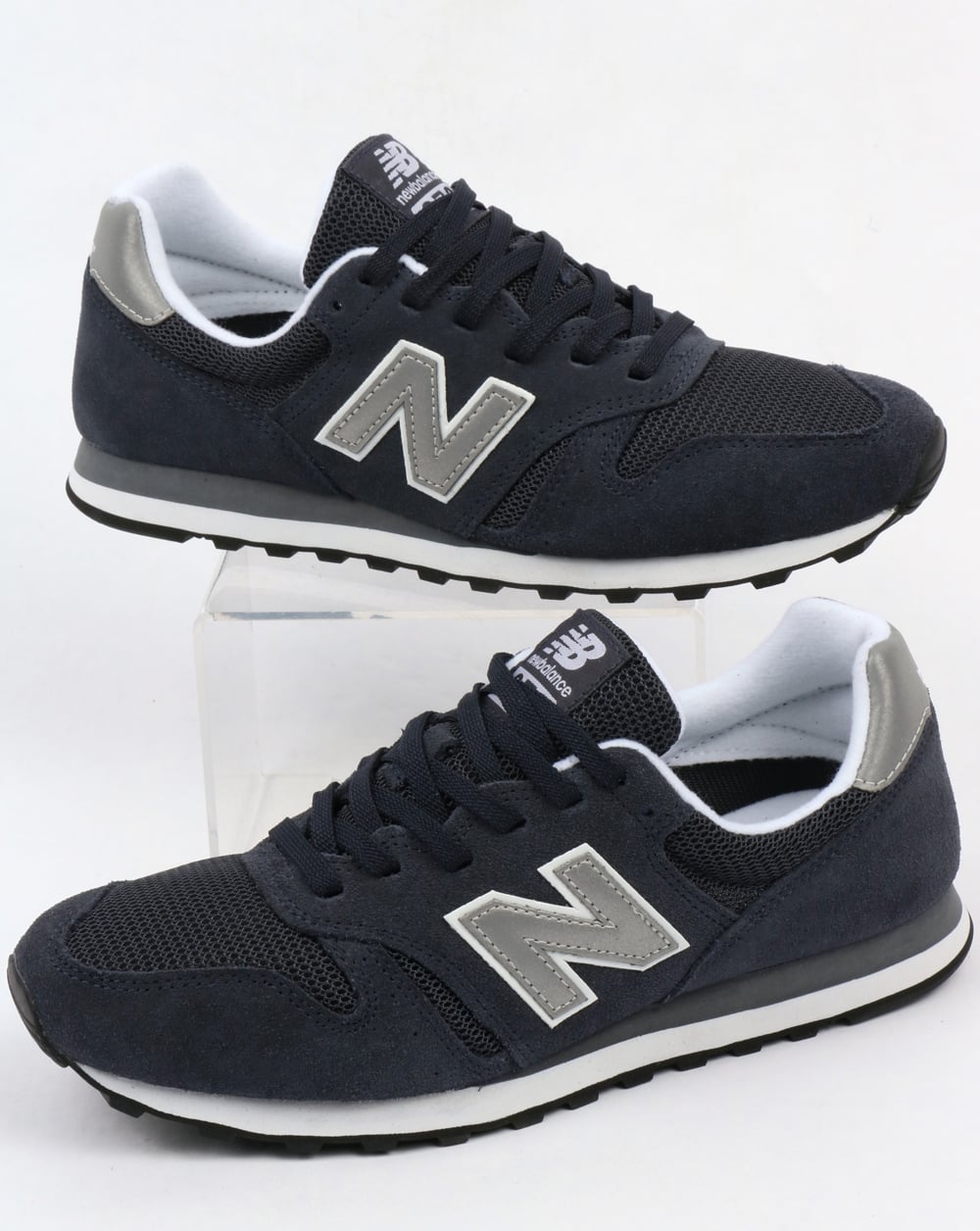 New Balance 373 Modern Classics Trainers Navy/Silver