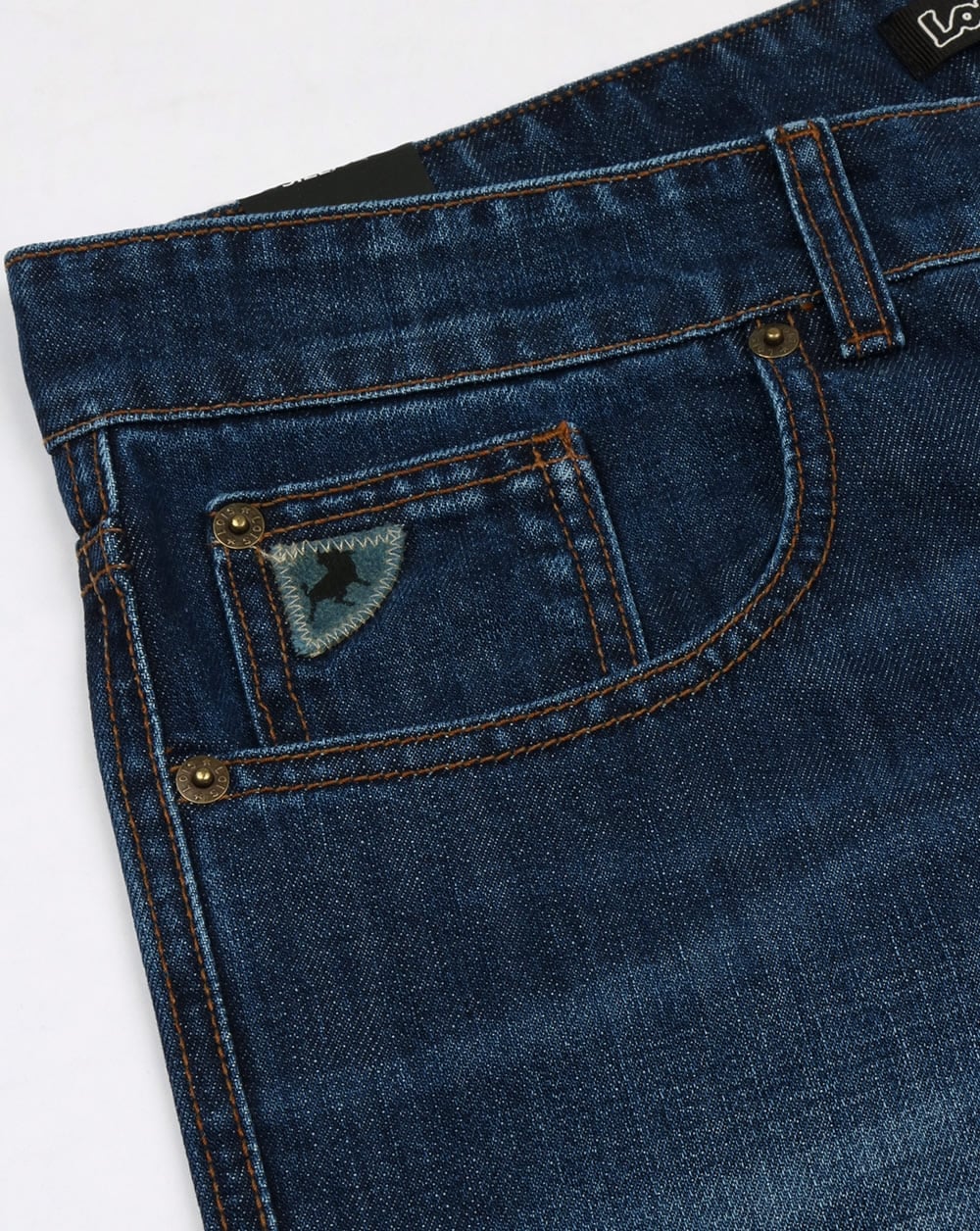 Lois Terrace Regular Taper Jeans Vintage Wash