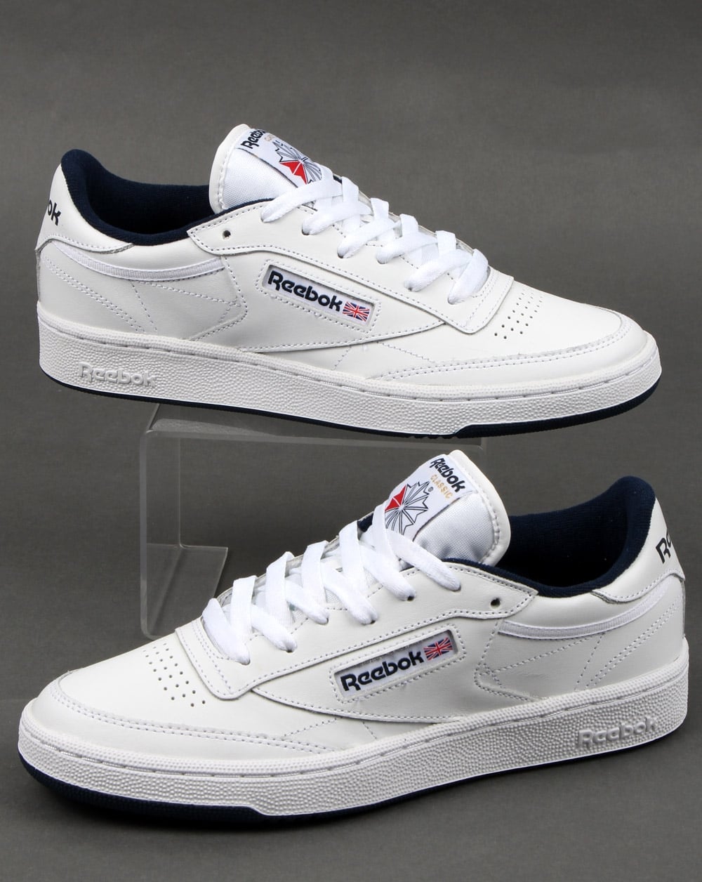Reebok Club C 85 Trainers White/Navy