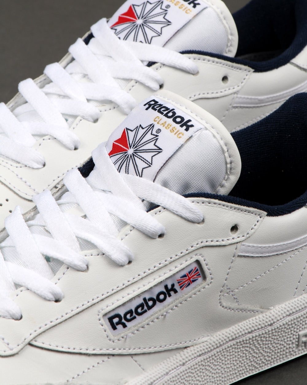 Reebok Club C 85 Trainers White/Navy