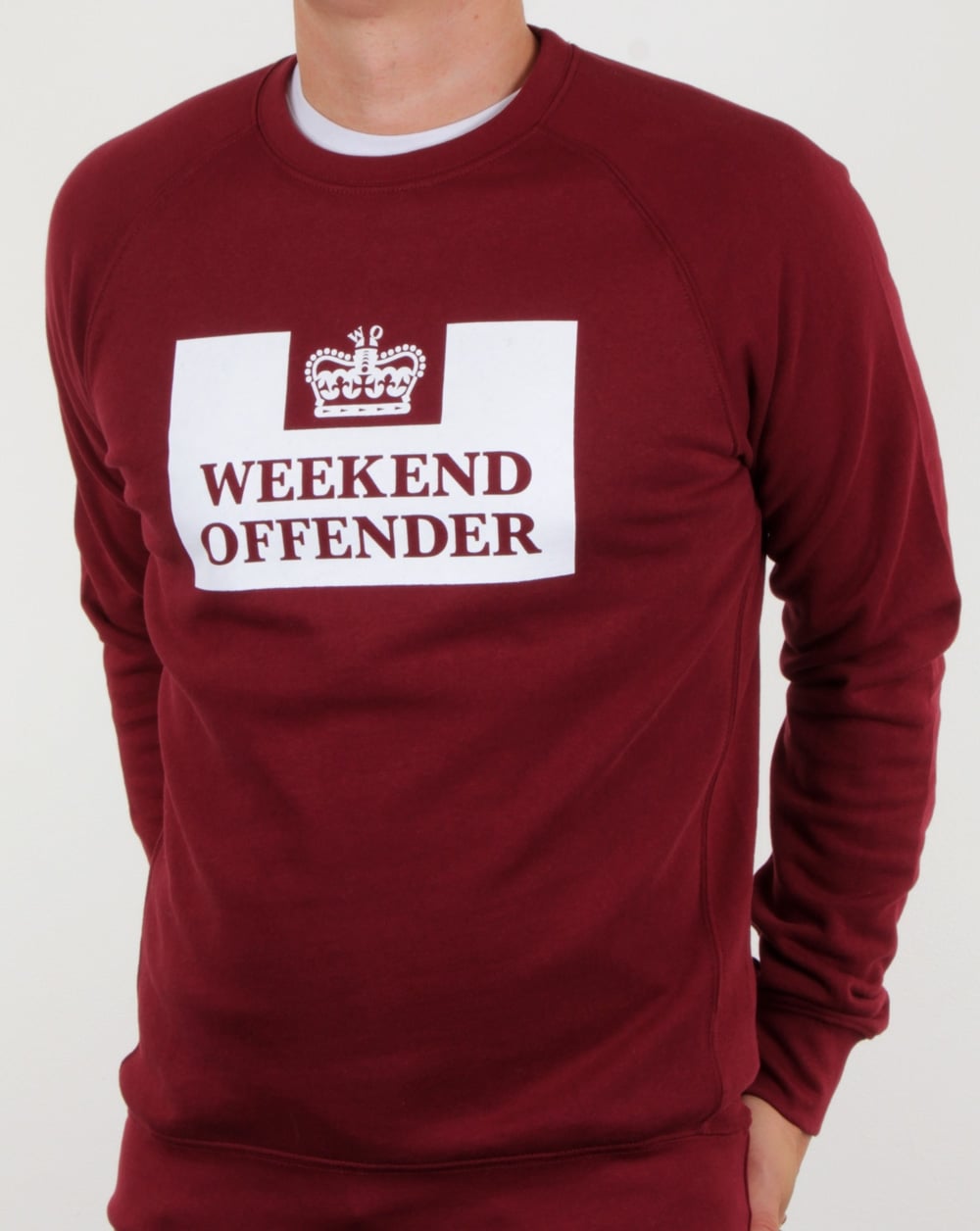 Weekend Offender Penitentiary Sweatshirt Garnet