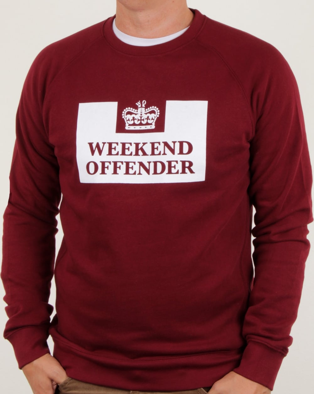 Weekend Offender Penitentiary Sweatshirt Garnet