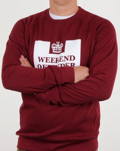 Weekend Offender Penitentiary Sweatshirt Garnet