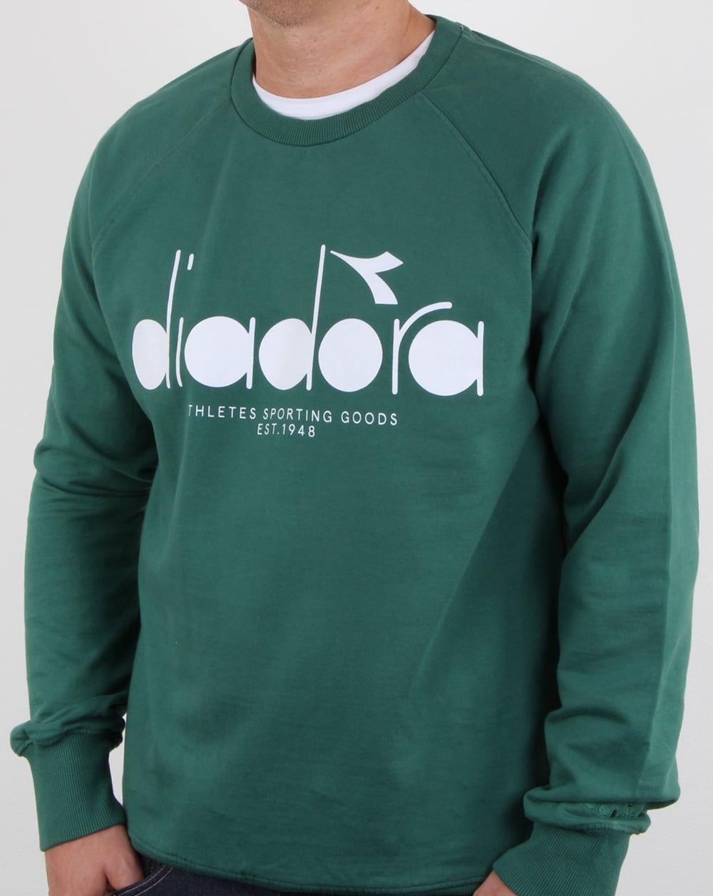 Diadora Logo Sweatshirt Green
