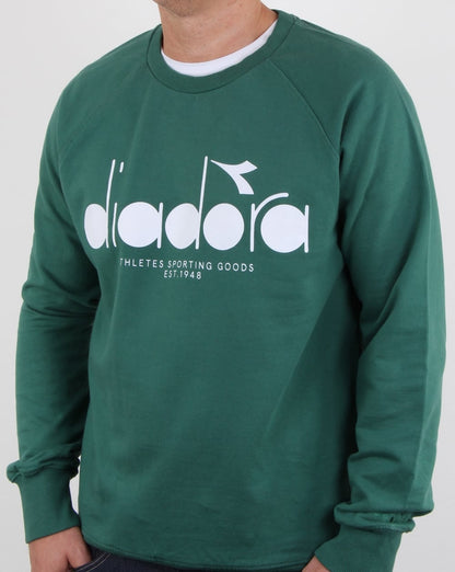 Diadora Logo Sweatshirt Green