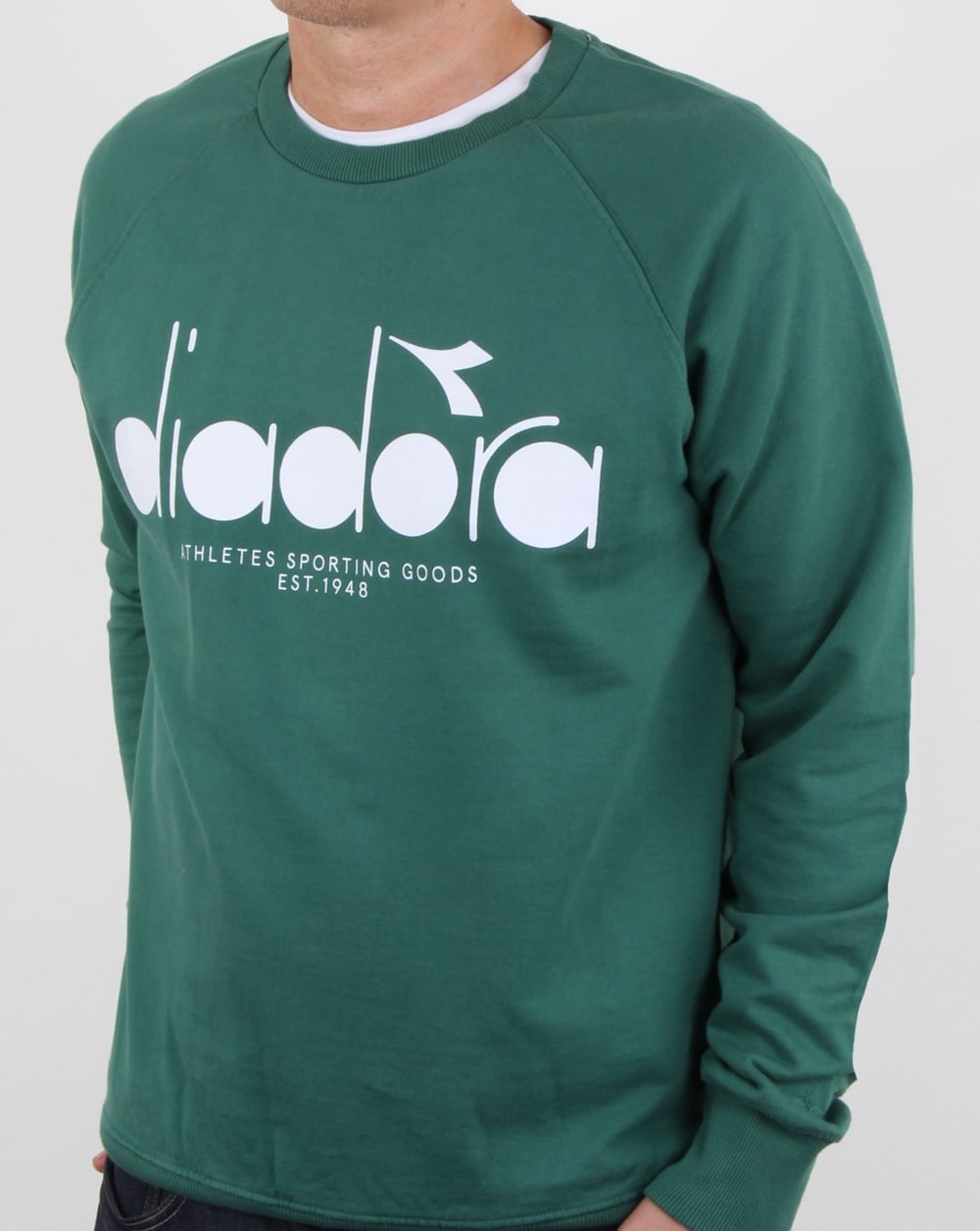 Diadora Logo Sweatshirt Green