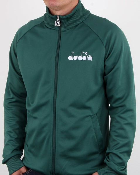 Diadora 80s Track Top Posy Green
