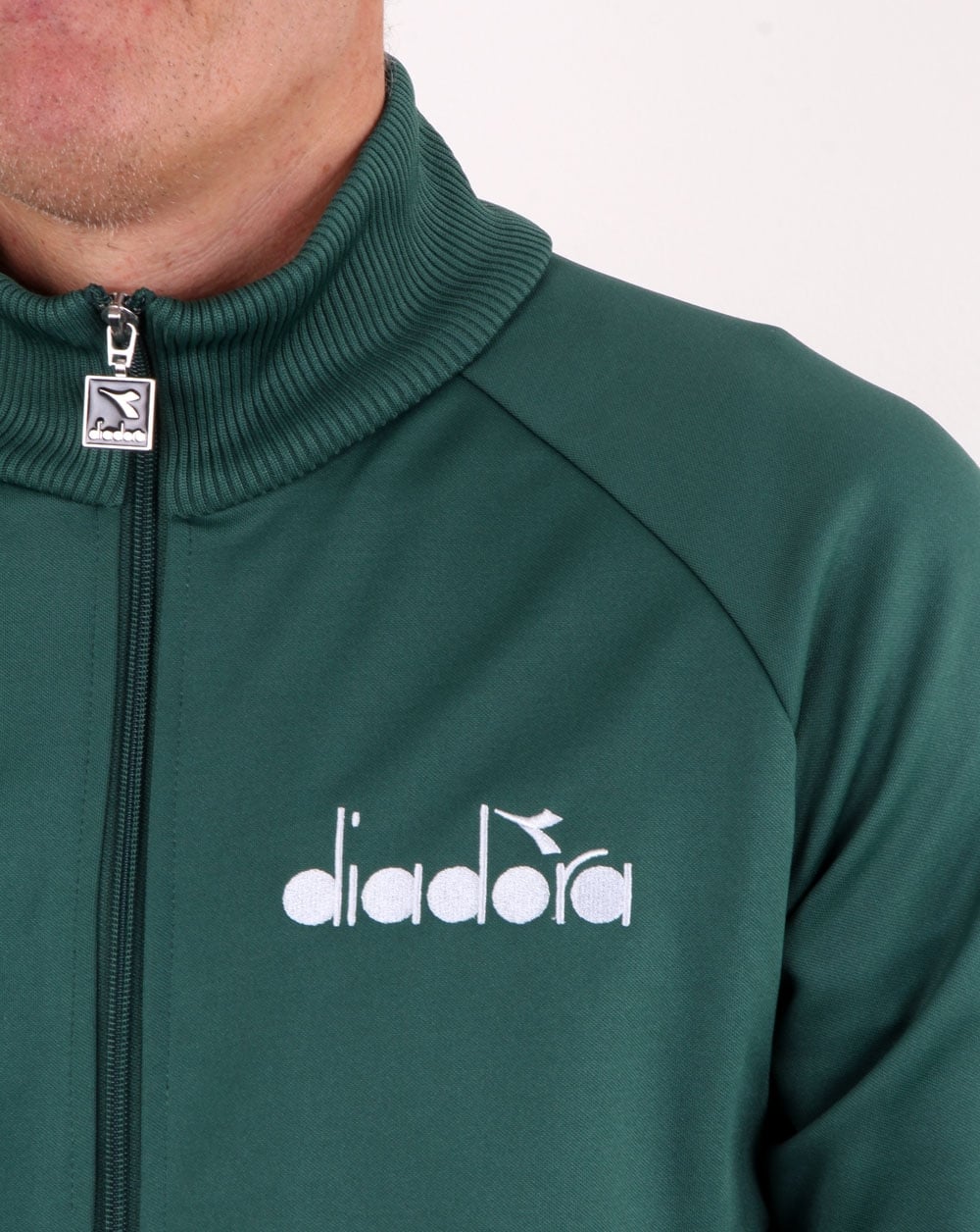 Diadora 80s Track Top Posy Green