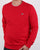 Lacoste Crew Neck Sweatshirt Red