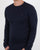 Tommy Jeans Rib Cotton Ls T Shirt Navy