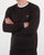 Gant Cotton Wool Crew Jumper Dark Brown Melange