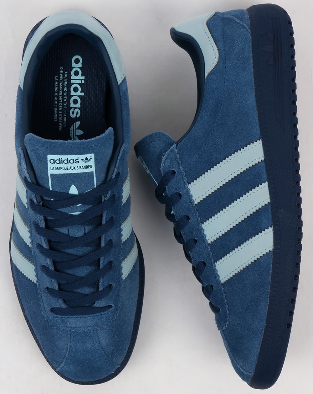 Adidas Bermuda Trainers Vintage Navy/Sky Blue