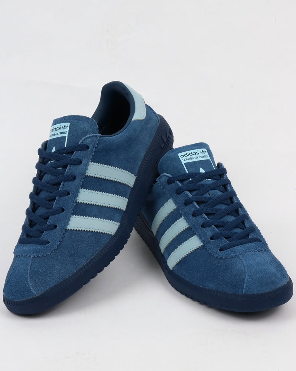 Adidas Bermuda Trainers Vintage Navy/Sky Blue