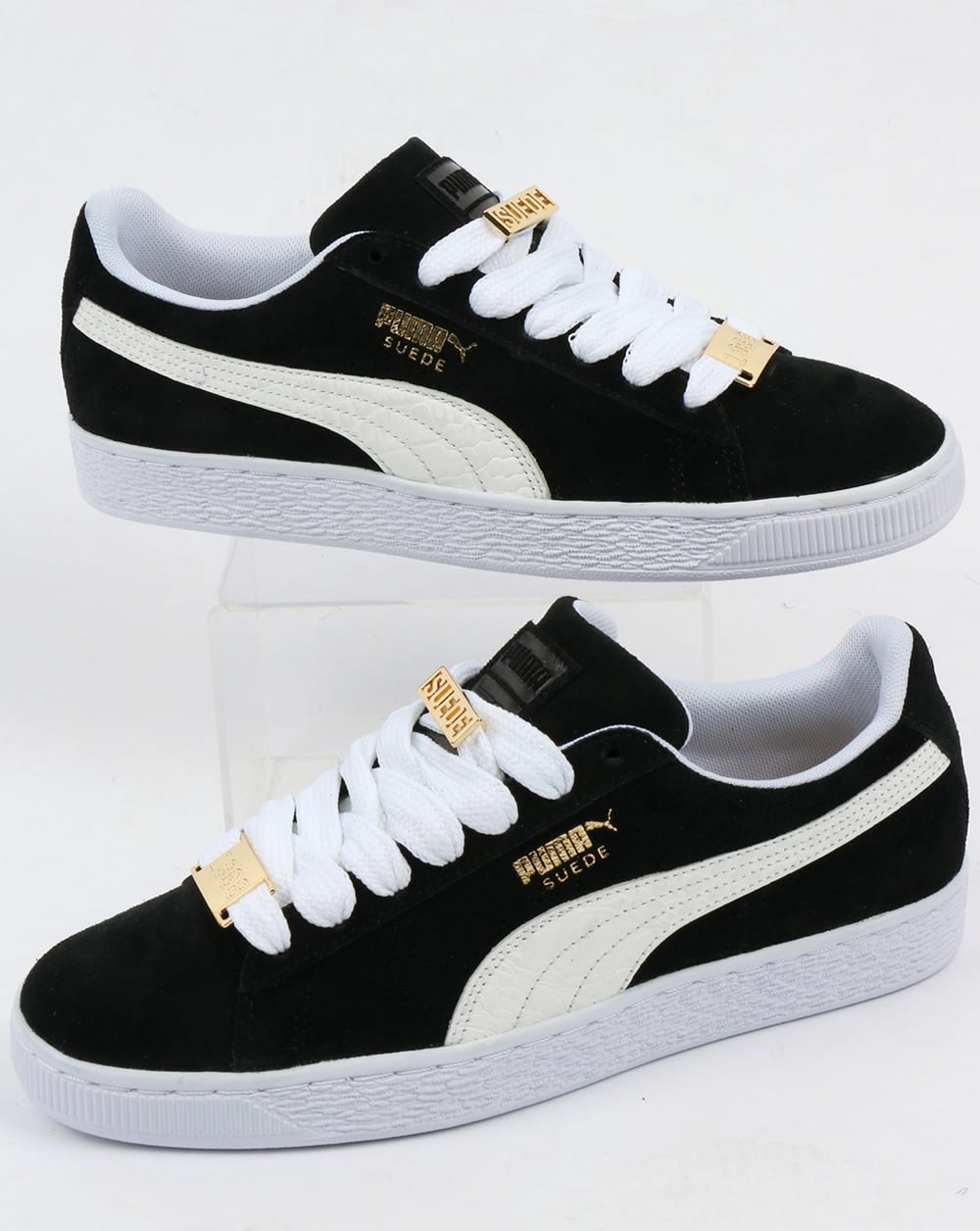 Puma Suede Classic Bboy Fabulous Trainers Black/white