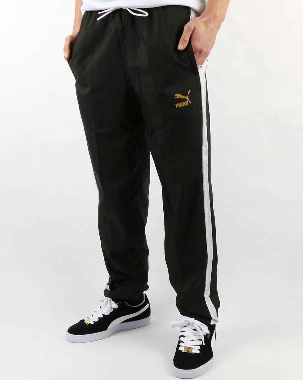 Puma T7 Bboy Track Pants Black/white