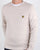 Lyle And Scott Crew Neck Lambswool Blend Jumper Sandy Marl