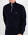 Lacoste Wool 1/4 Zip Jumper Navy