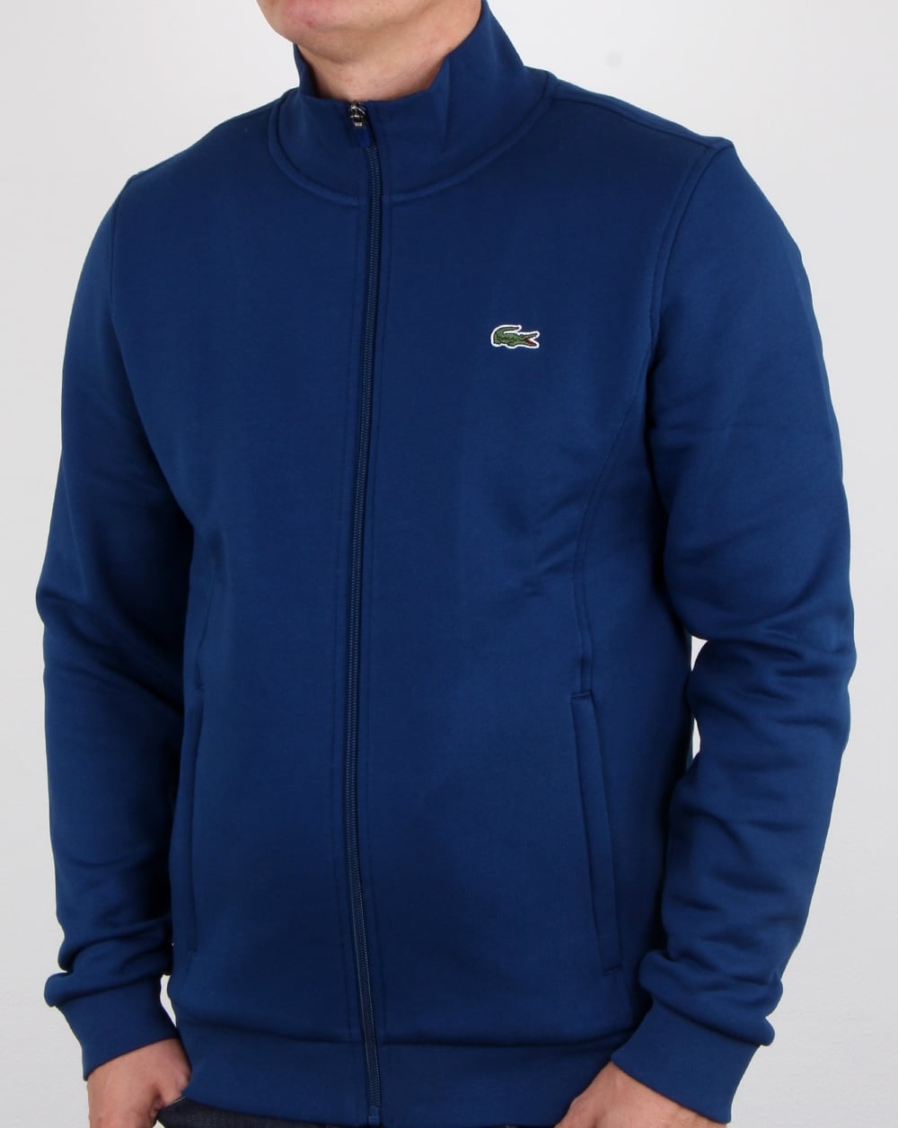 Lacoste Zip Up Track Top Marino