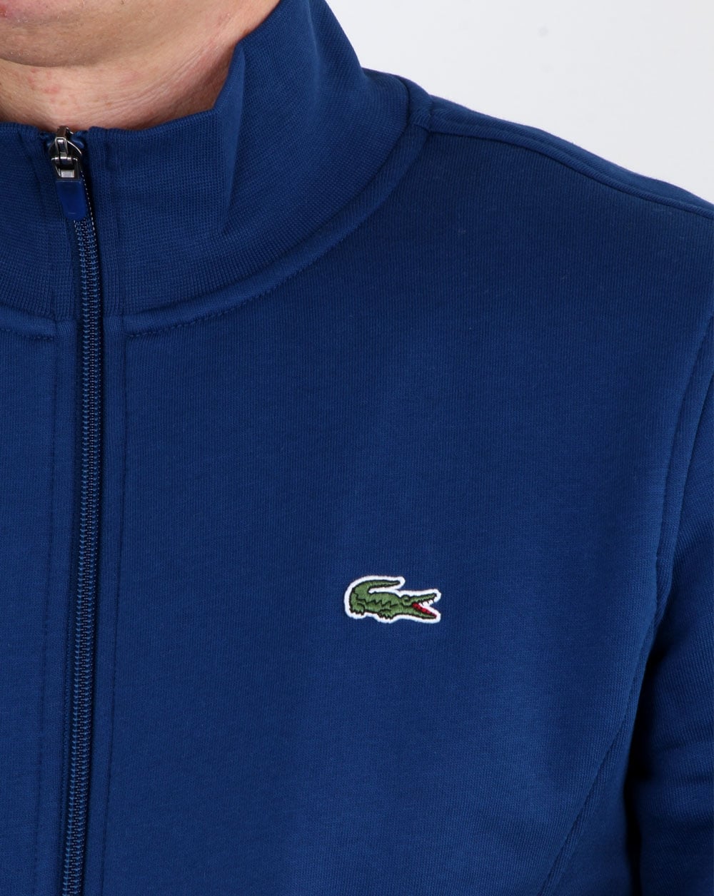 Lacoste Zip Up Track Top Marino