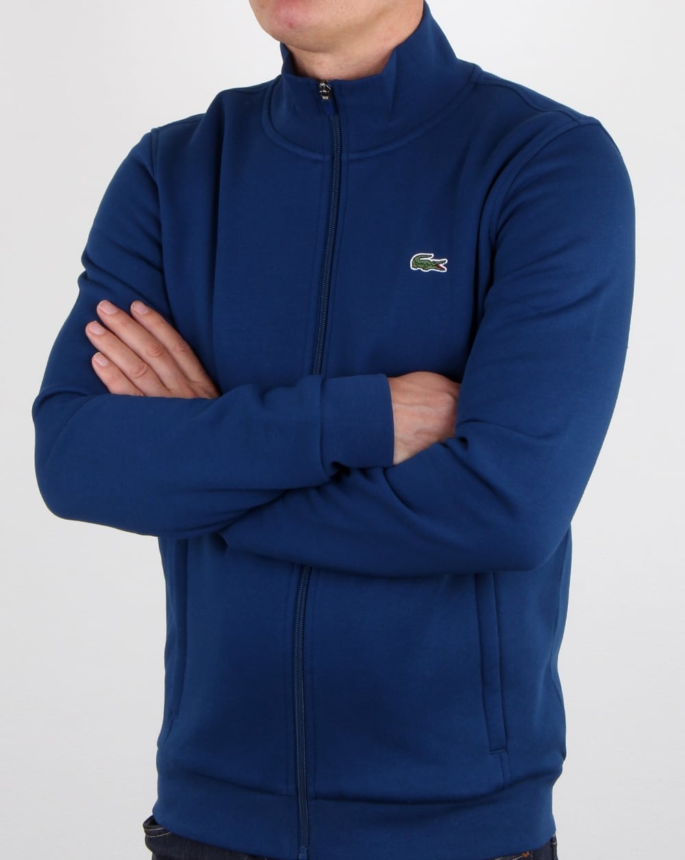 Lacoste Zip Up Track Top Marino