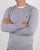 Lacoste Wool Crew Neck Jumper Silver Chine