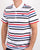 Lacoste Multi Stripe Polo Shirt White/black/red