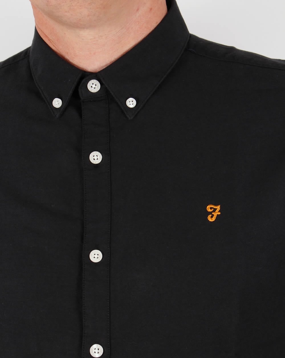 Farah Brewer Shirt Black