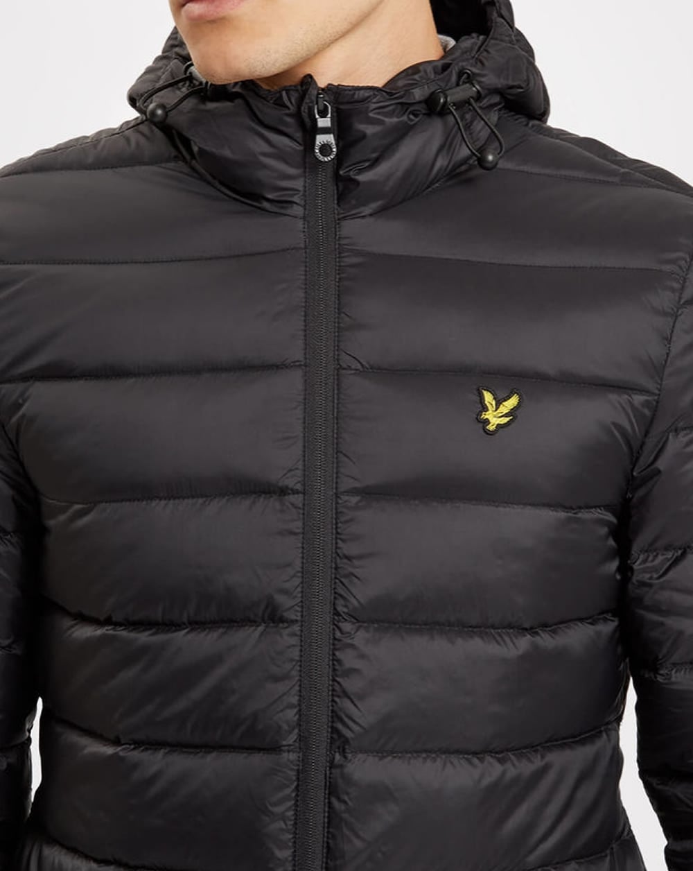 Lyle And Scott Lightweight Puffer Jacket Black