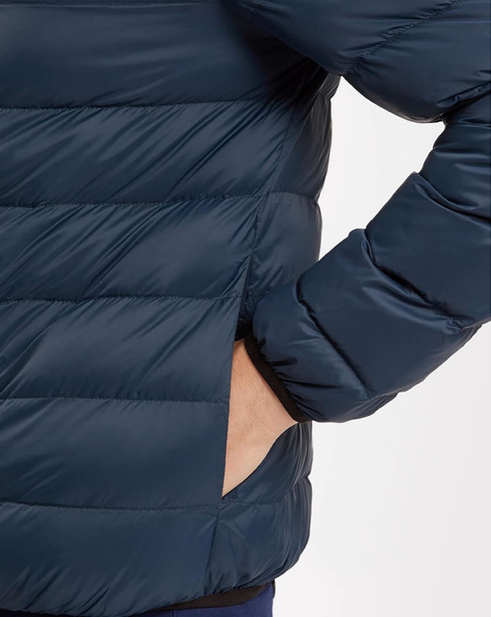 Lyle And Scott Lightweight Puffer Jacket Navy