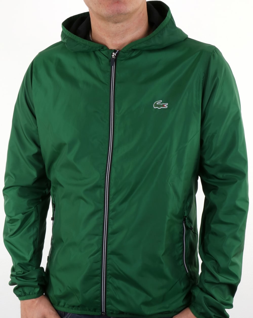 Lacoste Hooded Jacket Green