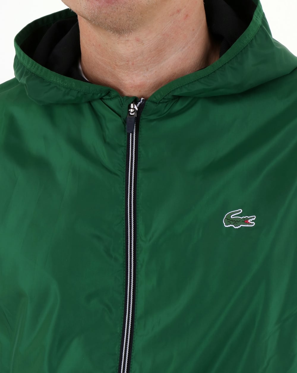 Lacoste Hooded Jacket Green
