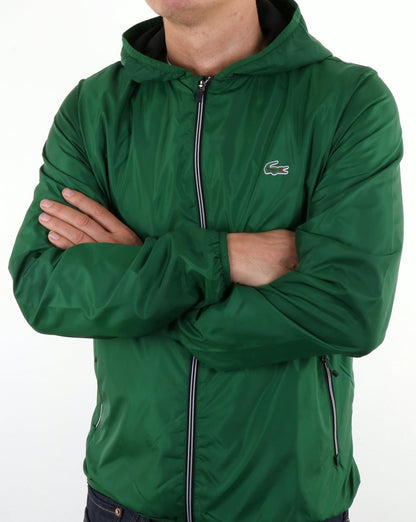 Lacoste Hooded Jacket Green