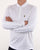 Luke Pinsent Long Sleeve Polo White
