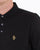 Luke Pinsent Long Sleeve Polo Shirt Black