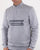 Lacoste Logo Half Zip Sweat Silver Chine/navy