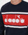 Diadora Logo Sweatshirt Navy/Red/White