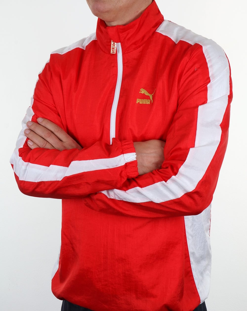 Puma Savannah Bboy Jacket Red/white