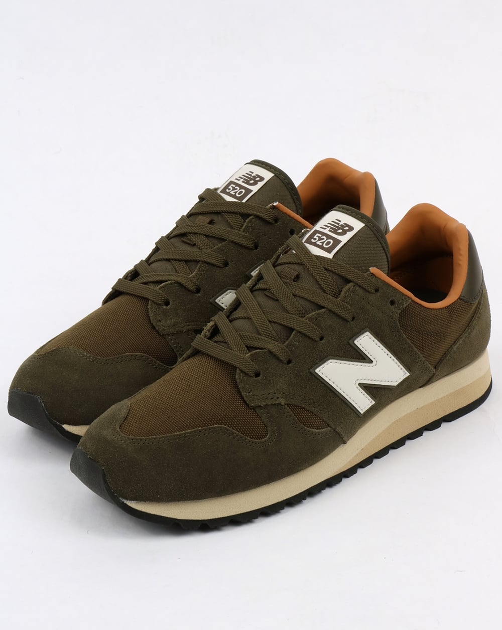 New Balance 520 Trainers Military Dark/Brown Sugar